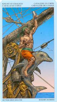  - Sea Rover Tarot - ʥʿ - Knight Of Cups