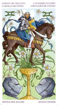 ռ˿ - Wirth Tarot Of Trade Edition - ʥʿ - Knight Of Cups