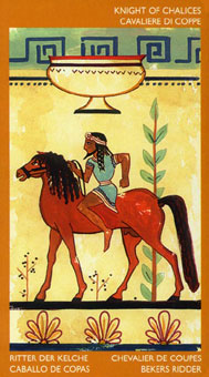 ³ - Etruscan Tarot - ʥʿ - Knight Of Cups