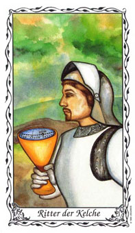 ޵ - Das Hudes Tarot - ʥʿ - Knight Of Cups