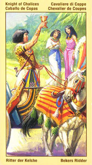 ˹ - Ramses Tarot of Eternity - ʥʿ - Knight Of Cups