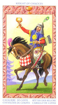 ֮ - Tarot of the Journey to the Orient - ʥʿ - Knight Of Cups