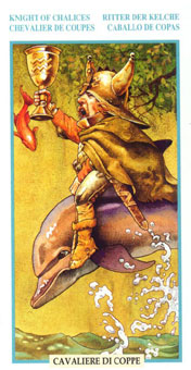 ƽ - Tarots Of The Golden Dawnt - ʥʿ - Knight Of Cups