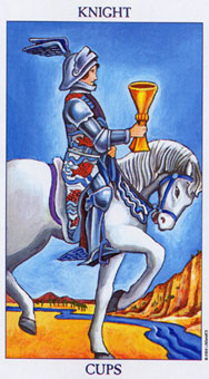 ΰ - Radiant Rider-Waite Tarot - ʥʿ - Knight Of Cups