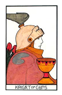 ̫ʱ - Aquarian Tarot - ʥʿ - Knight Of Cups