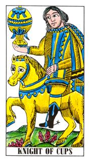  - Classic Tarot - ʥʿ - Knight Of Cups