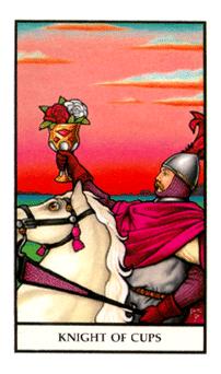 ŵ - Connolly Tarot - ʥʿ - Knight Of Cups