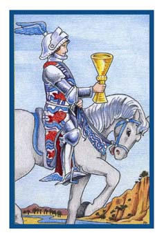 ³ - Epicurean Tarot - ʥʿ - Knight Of Cups