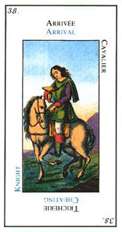  - Etteilla Tarot - ʥʿ - Knight Of Cups