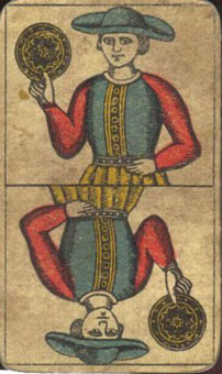 I - I Tarot - Ǯʿ - Knight Of Pentacles