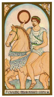 ո - Renaissance Tarot - Ǯʿ - Knight Of Pentacles
