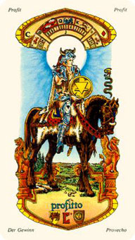 ˹ - Stella Tarot - Ǯʿ - Knight Of Pentacles