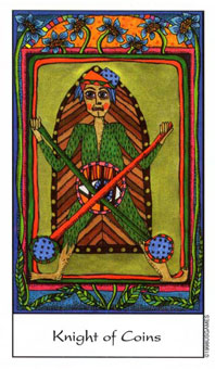 ý - Tarot of the Trance - Ǯʿ - Knight Of Pentacles