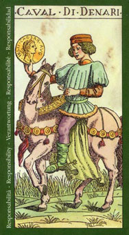  - Tarot Of Master - Ǯʿ - Knight Of Pentacles