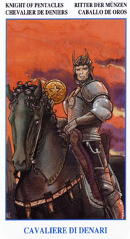 ش˵ - The Secret Tarots - Ǯʿ - Knight Of Pentacles