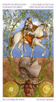 ռ˿ - Wirth Tarot Of Trade Edition - Ǯʿ - Knight Of Pentacles