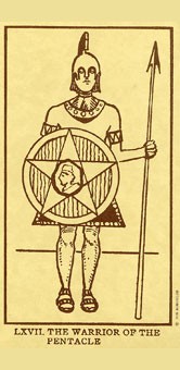 ˣUSG - Egyptian Tarot - Ǯʿ - Knight Of Pentacles