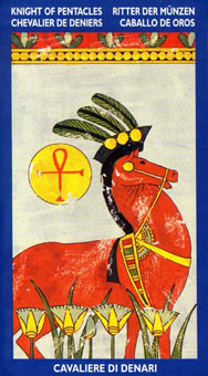 ˹ҿ˹ - Tarot of the Sphinx - Ǯʿ - Knight Of Pentacles