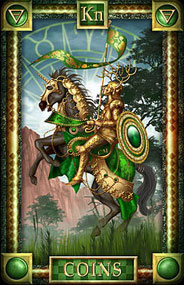  - Tarot of Dreams - Ǯʿ - Knight Of Pentacles