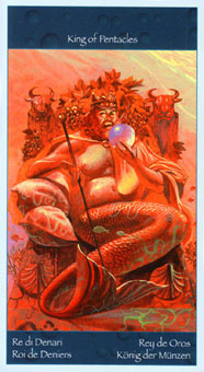  - Tarot of Mermaids - Ǯʿ - Knight Of Pentacles