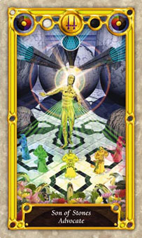 Ѱ - Quest Tarot - Ǯʿ - Knight Of Pentacles