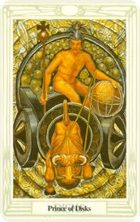  - Croley Tarot - Ǯʿ - Knight Of Pentacles