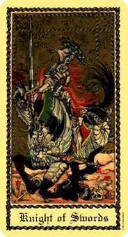 ˹ - Scapini Tarot - ʿ - Knight Of Swords