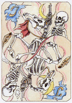  - Tarot of the Dead - ʿ - Knight Of Swords