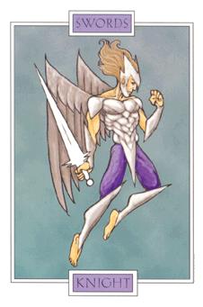  - Winged Spirit Tarot - ʿ - Knight Of Swords