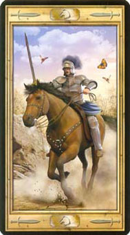 ͼԿΰ - Pictorial Key Tarot - ʿ - Knight Of Swords