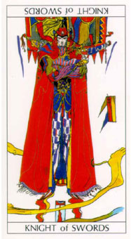 ҰϲТ - Yositaka Amano Tarot - ʿ - Knight Of Swords