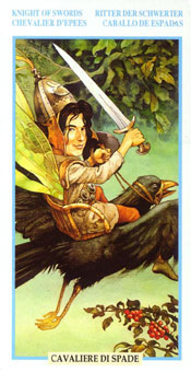 ƽ - Tarots Of The Golden Dawnt - ʿ - Knight Of Swords