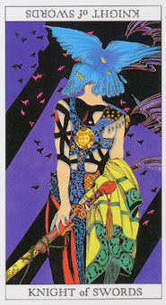 ħ - Love and Mystical Tarot - ʿ - Knight Of Swords