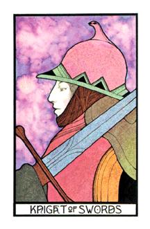 ̫ʱ - Aquarian Tarot - ʿ - Knight Of Swords