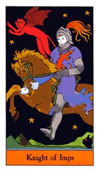 ʥ - Halloween Tarot - Ȩʿ - Knight Of Wands