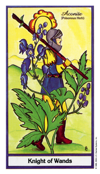 ҩ - Herbal Tarot - Ȩʿ - Knight Of Wands