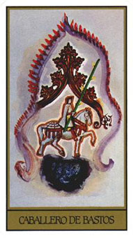 ߶ - Salvador Dali Tarot - Ȩʿ - Knight Of Wands