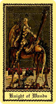 ˹ - Scapini Tarot - Ȩʿ - Knight Of Wands