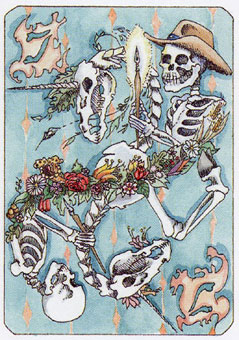  - Tarot of the Dead - Ȩʿ - Knight Of Wands