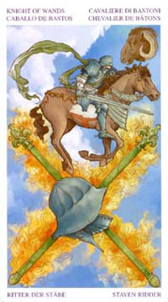 ռ˿ - Wirth Tarot Of Trade Edition - Ȩʿ - Knight Of Wands