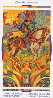 ˮ - Crystal Tarot - Ȩʿ - Knight Of Wands