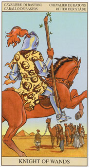 ӽΰ - Tarot of the New Vision - Ȩʿ - Knight Of Wands