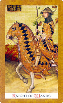 ƽʱ - Golden Tarot - Ȩʿ - Knight Of Wands