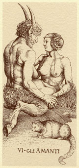 Ŷ - Durer Tarot -  - The Lovers