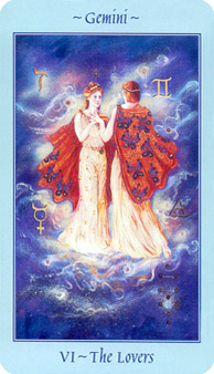  - Celestial Tarot -  - The Lovers