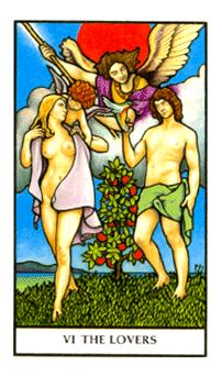 ŵ - Connolly Tarot -  - The Lovers