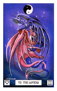  - Dragon Tarot -  - The Lovers