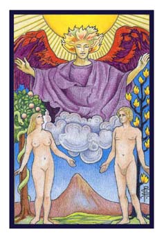 ³ - Epicurean Tarot -  - The Lovers