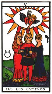  - Esoterico Tarot -  - The Lovers