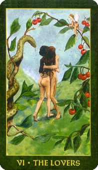 䴫˵ - Folklore Tarot -  - The Lovers